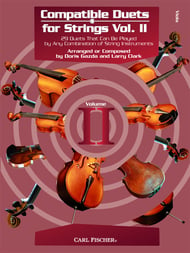 Compatible Duets for Strings #2 Viola cover Thumbnail